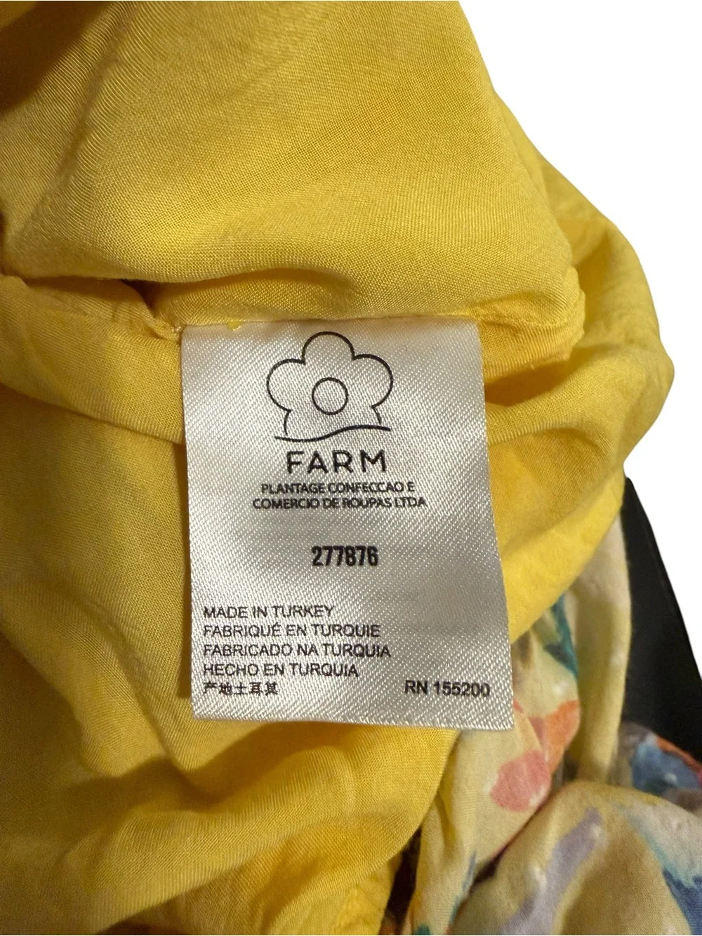 Farm Rio x Anthropologie Textured Tropical Maxi Dress - Size XS - Picture 9 of 11